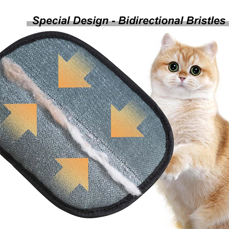 2025 Modern Electrostatic Gloves, Pet Hair Removal Tool for Cats & Dogs